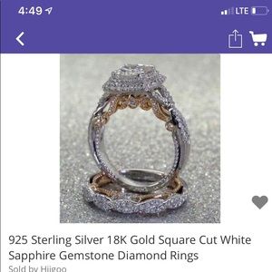 Brand new ever worn. Gorgeous ring. Size 7.